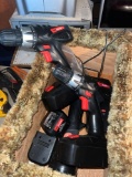 Power master drills and battery chargers