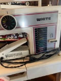 White sewing machine