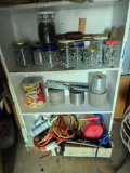 Shelf unit including contents