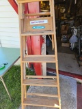 Werner 5 ft.wood step ladder