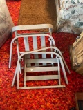 Patio stools with cushions
