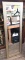 Hanging gold framed mirror 53 in x 17 in