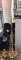 Coat rack/artificial flowers