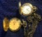 2- pocket watches with chains- Waltham