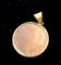 10k gold coin holder with bezel