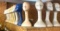 12- styrofoam heads