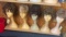 5- wigs with styrofoam heads