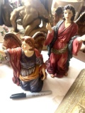 2- angel figures