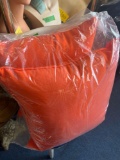 Orange pillows