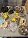 12- wig hair pieces