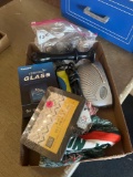 Alarm clock and miscellaneous lot