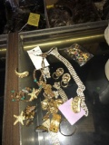 Assorted costume jewelry