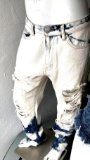 Half mannequin with pants
