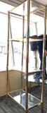 Glass shelf -4- shelves