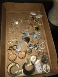Assorted costume jewelry