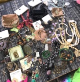 Assorted costume jewelry some new