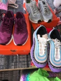 3- pair of tennis shoes size 8-7-5 1/2