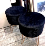 2- stools with storage