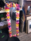 Decorative long mirror 14 in x 51 in battery operated around flowers to lite up