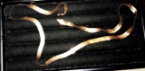 10k Omega yellow gold necklace 12.4 grams