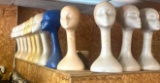 12- styrofoam heads