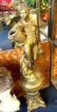 Tuscan/goddess style statue with base