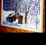 Signed painting