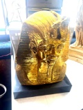 Egyptian pharaoh style statue