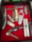 Jewelry box with assorted knives/tools