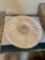 round ceiling tile - bathroom