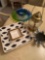 lot of decorative dishes