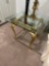 3 glass top End tables living room