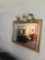 Hanging framed mirror 43 inch x 30 inch