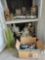 Contents of cabinet Christmas decorations - g1