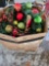 Box of large Christmas Ornaments - g1