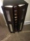 Standing jewelry box with costume jewelry - master bed