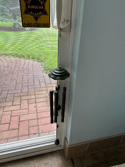 wind chime - pool room