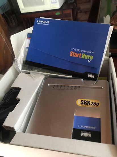 Linksys SRX200 Internet speed & range expansion-pool room