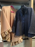 2 ladies capes size L/xl