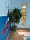 7 ft artificial tree - pool room