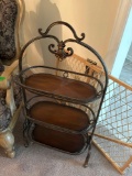 three tier shelf - living room