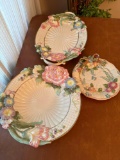 Fitz and Floyd platters - dinning room