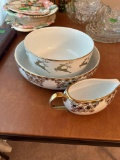 3 Christmas serving dishes - dining room