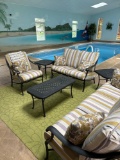 Telescope Casual Furniture Rod iron patio set - pool room