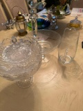 clear glass princess house and more - dining room