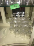 crystal stem glasses-drinking glasses