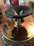 5- pieces Carnival glass dish set