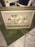 framed canvas picture Cheri bloom signed 31 in x 16 in