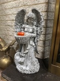 19 in heavy angel figurine living room