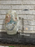 glass vase and more living room